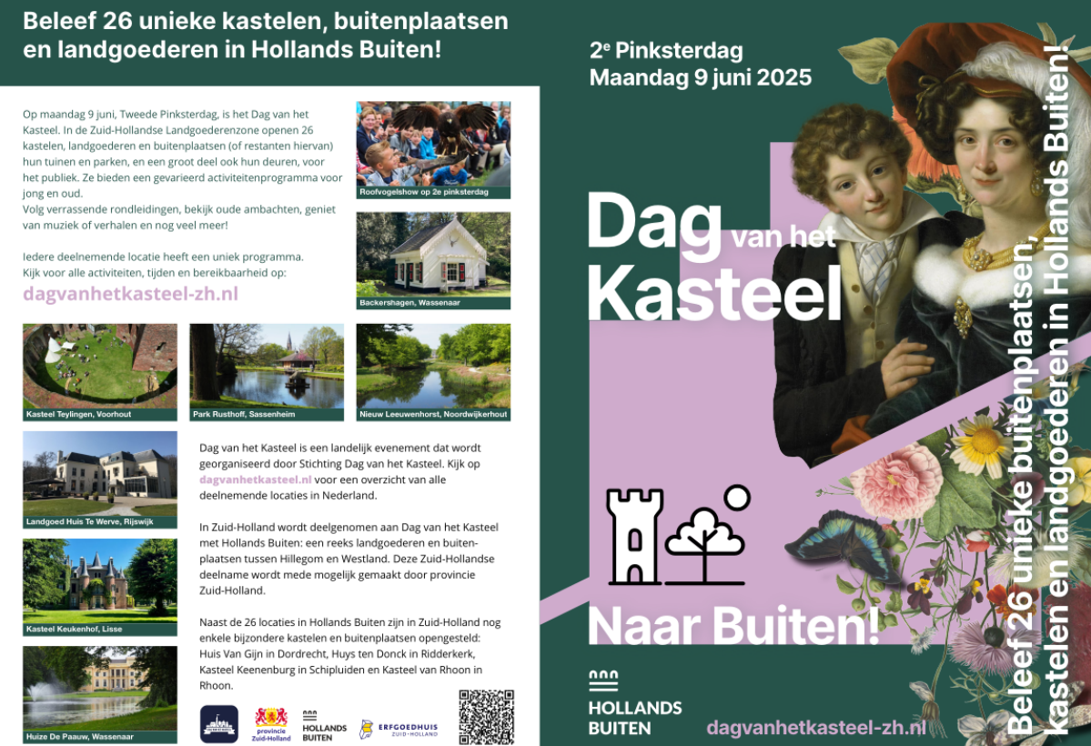 Beleef 26 unieke kastelen, landgoederen en buitenplaatsen in Zuid-Holland