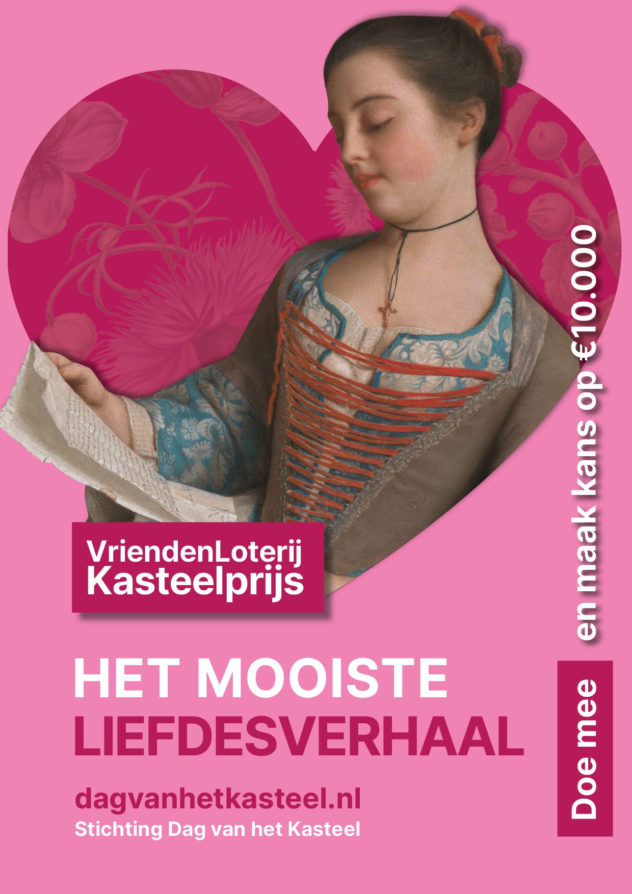 Stichting op zoek Dag van het Kasteel naar het mooiste liefdesverhaal