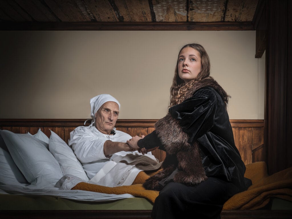 Anna-Maria-Schurman-met-vader (1)