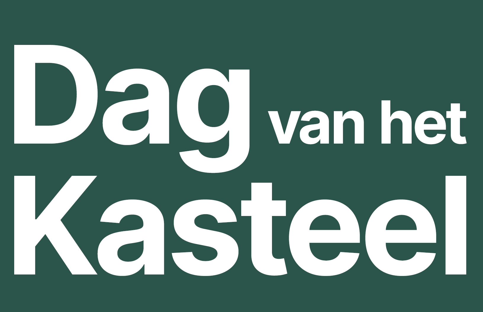 Dag van het Kasteel zoekt een Penningmeester